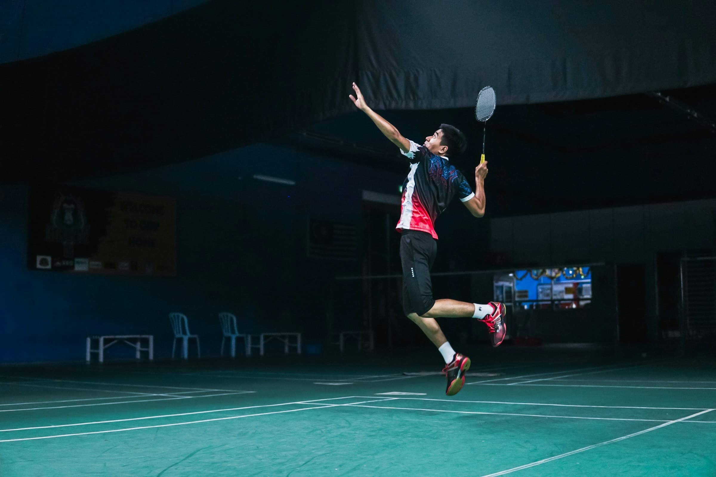 Recreational players in an open pickleball game